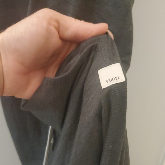 Vuori Black Jumpsuit Relaxed Fit Elastic Waist - Picture 5 of 5